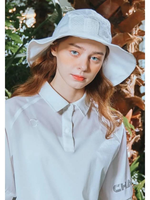 Big Brim Sunshade Unisex Bucket Hat Hat WhiteCHD2UCP0177WH - CHALLENGER - BALAAN 3