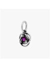 February Eternity Circle Dangle Bracelet Charm Silver Purple - PANDORA - BALAAN 4