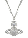 Carmella Bath Relief Pendant Necklace Platinum White - VIVIENNE WESTWOOD - BALAAN 2