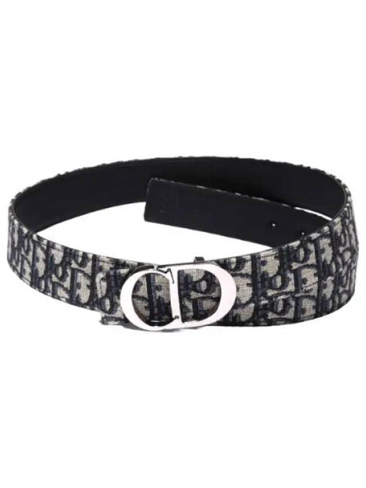 Obilique jacquard belt men s waistband - DIOR - BALAAN 1