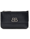 BB logo card wallet 765420 2AAYP 1000 - BALENCIAGA - BALAAN 2