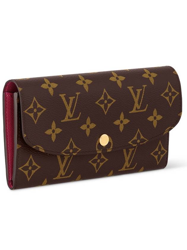 Emily Monogram Long Wallet Fuchsia - LOUIS VUITTON - BALAAN 6