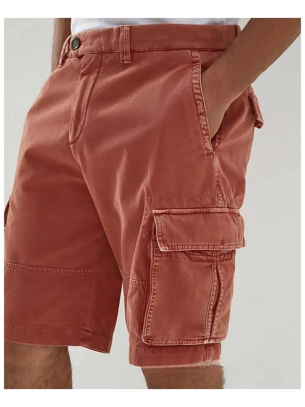 Men's Cotton Bermuda Shorts MP52WL0510 T252P C6253 - BRUNELLO CUCINELLI - BALAAN 4