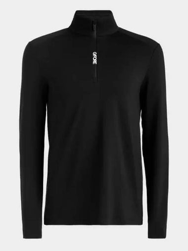 G FORE MENS BRUSHED BACK TECH 1 4 ZIP PULLOVER GMM000001 ONYX Men s Quarter - G/FORE - BALAAN 1