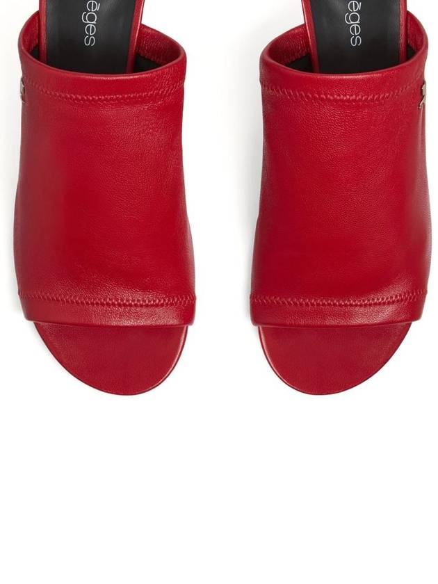 Courrèges Wet Stretch Mules - COURREGES - BALAAN 4