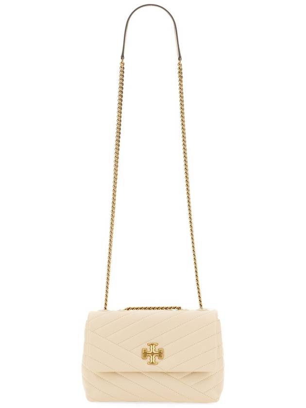 Kira Chevron Convertible Strap Small Shoulder Bag New Cream - TORY BURCH - BALAAN 6