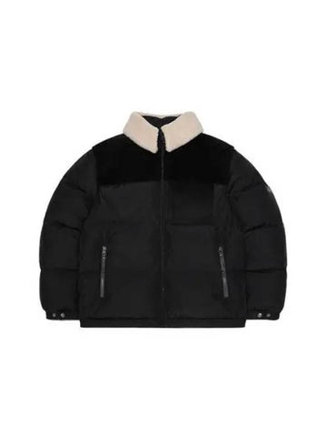 KODAK Apparel Brownie Color Block Down Jacket BLACK - KODO - BALAAN 1