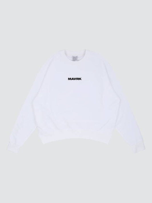 Unisex Origin Overfit Sweatshirt White - MAVRK - BALAAN 2