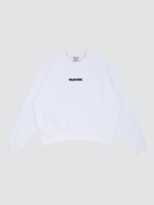 Unisex Origin Overfit Sweatshirt White - MAVRK - BALAAN 1