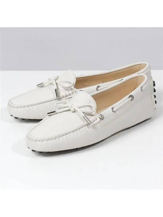 Women's Gommino Driving Shoes White - TOD'S - BALAAN 2