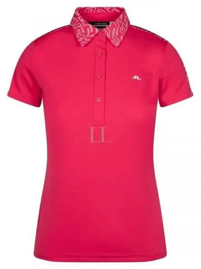 Golf Women's Cara Polo Shirt Pink - J.LINDEBERG - BALAAN 2