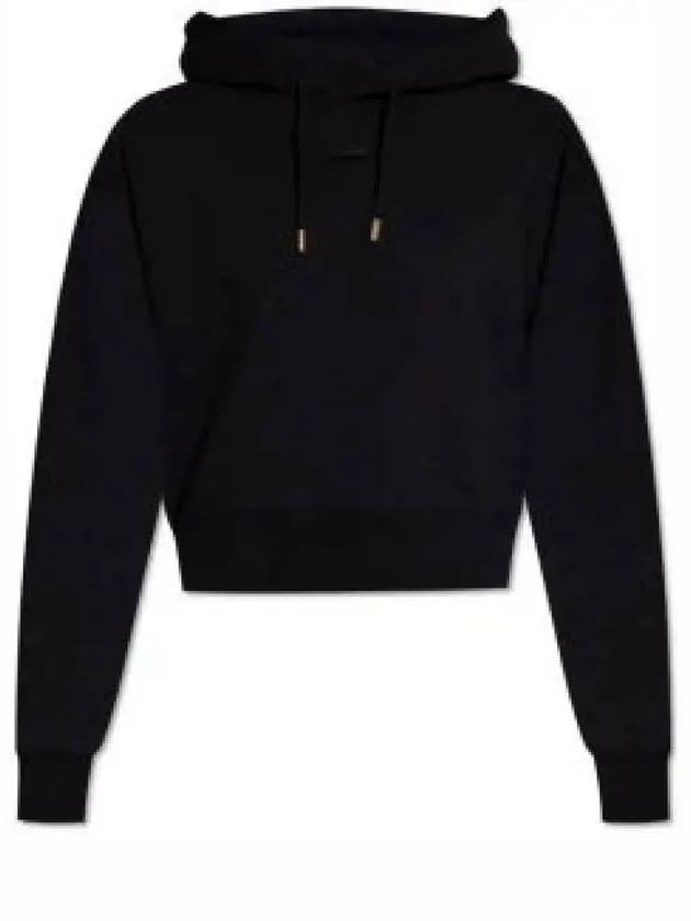 Le Sweatshirt Gros Grain Cotton Hoodie Black - JACQUEMUS - BALAAN 2