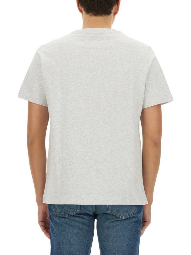 Standard Grand VPC Short Sleeve T-Shirt Grey - A.P.C. - BALAAN 4