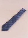 GG Pattern Slim Silk Tie Navy - GUCCI - BALAAN 3