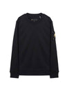 s Logo Patch Sweatshirt Sweatshirt Black - MOOSE KNUCKLES - BALAAN 1