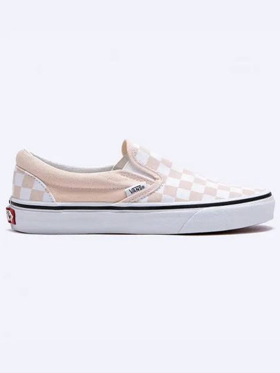 Classic Color Theory Checkerboard Slip-On Peach Dust - VANS - BALAAN 2