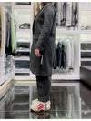 Dark gray overcoat - AMI - BALAAN 2