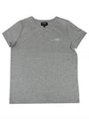 Women's Item Logo Short Sleeve T-Shirt Grey - A.P.C. - BALAAN 2