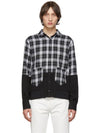 Black check Blouse - NEIL BARRETT - BALAAN 5