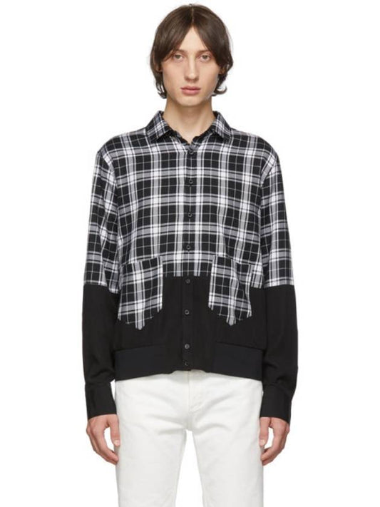 Black check Blouse - NEIL BARRETT - BALAAN 1