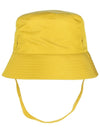 Triangle Logo Pouch Re-Nylon Bucket Hat Yellow - PRADA - BALAAN 6