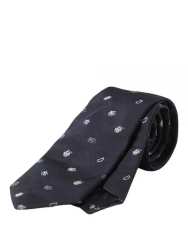 MASA0001AQ036 S9884 Pegaso embroidery silk tie - ETRO - BALAAN 1