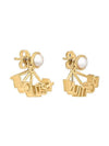 LV Spelling Earrings Gold - LOUIS VUITTON - BALAAN 2