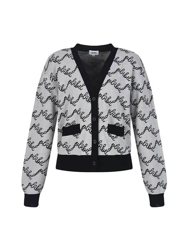 Cursive Logo Cardigan MK3AD300 - P_LABEL - BALAAN 8