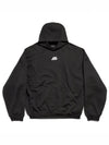 Logo Print Hoodie Black - BALENCIAGA - BALAAN 2