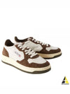 Medalist Low Top Sneakers White Brown - AUTRY - BALAAN 2