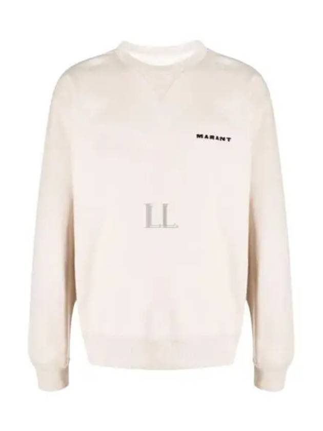 Mikis Embroidery Logo Sweatshirt Ecru - ISABEL MARANT - BALAAN 2