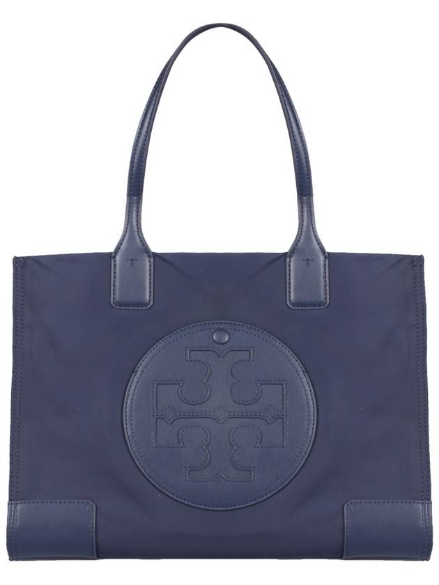 Ella Small Tote Bag Navy - TORY BURCH - BALAAN 4