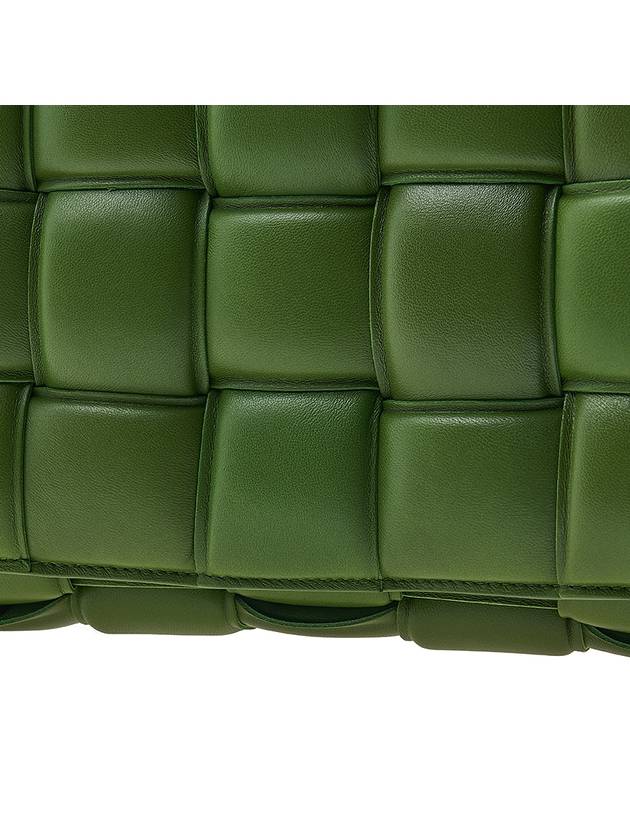 Gold Padded Cassette Padded Nappa Leather Small Cross Bag Military Green - BOTTEGA VENETA - BALAAN 8