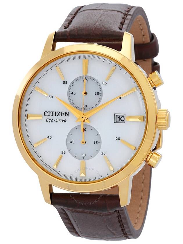 Citizen Core Collection Chronograph Quartz White Dial Men's Watch CA7062-15A - CITIZEN - BALAAN 1