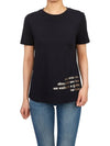 Aris Short Sleeve T-Shirt Black - MAX MARA - BALAAN 6