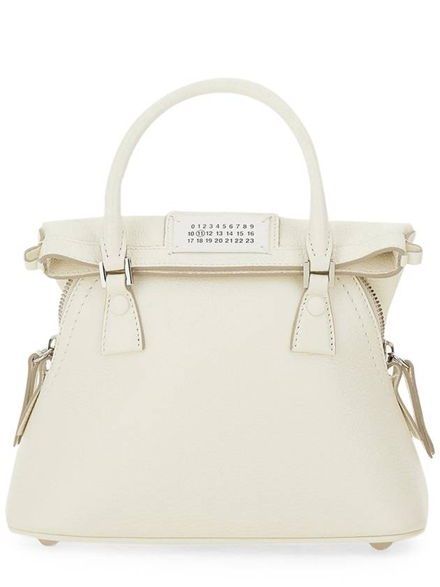 5AC Classique Micro Tote Bag White - MAISON MARGIELA - BALAAN 2