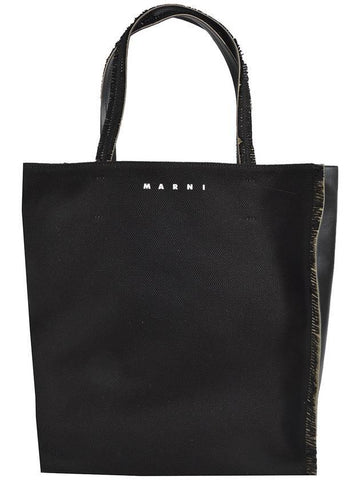 tote bag black - MARNI - BALAAN 1