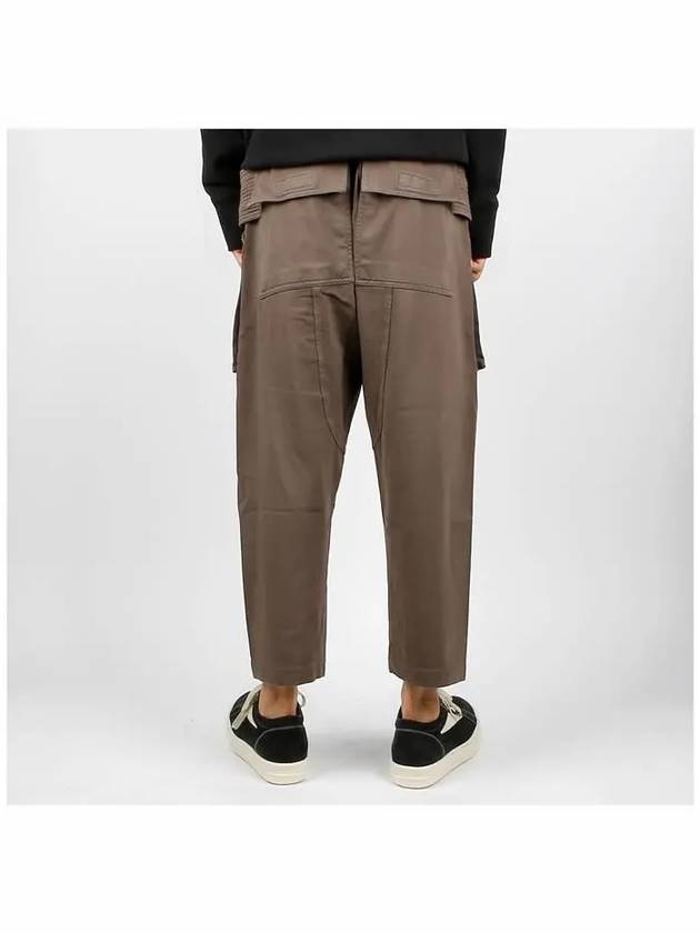 DU02D2371 RIG 34 Dark Shadow Porterville Creech Drawstring Jersey Pants - RICK OWENS - BALAAN 4