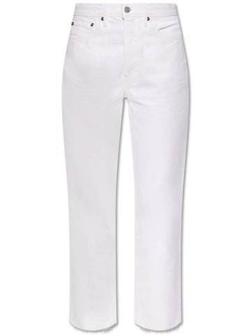 RE/DONE RE/DONE X Levis, Women's, White - RE/DONE - BALAAN 1