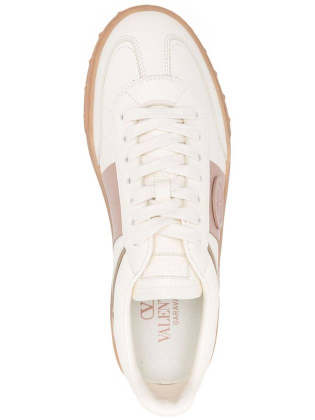 Valentino Garavani Sneakers Ivory - VALENTINO - BALAAN 2