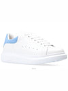 Oversized Low Top Sneakers White Powder Blue - ALEXANDER MCQUEEN - BALAAN 3