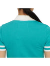 Women's Logo Short Sleeve PK Shirt Mint - HORN GARMENT - BALAAN 8