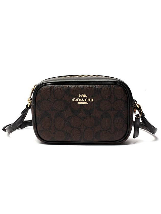 Jamie Signature Canvas Camera Cross Bag Brown - COACH - BALAAN 2