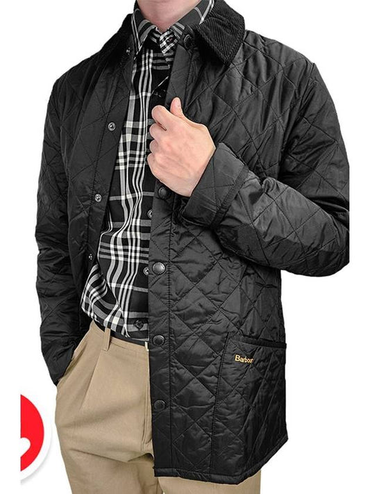 Quilted Jacket Heritage Riddesdale Black MQU0240 - BARBOUR - BALAAN 2