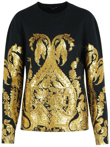 Etro Black Wool Sweater - ETRO - BALAAN 1