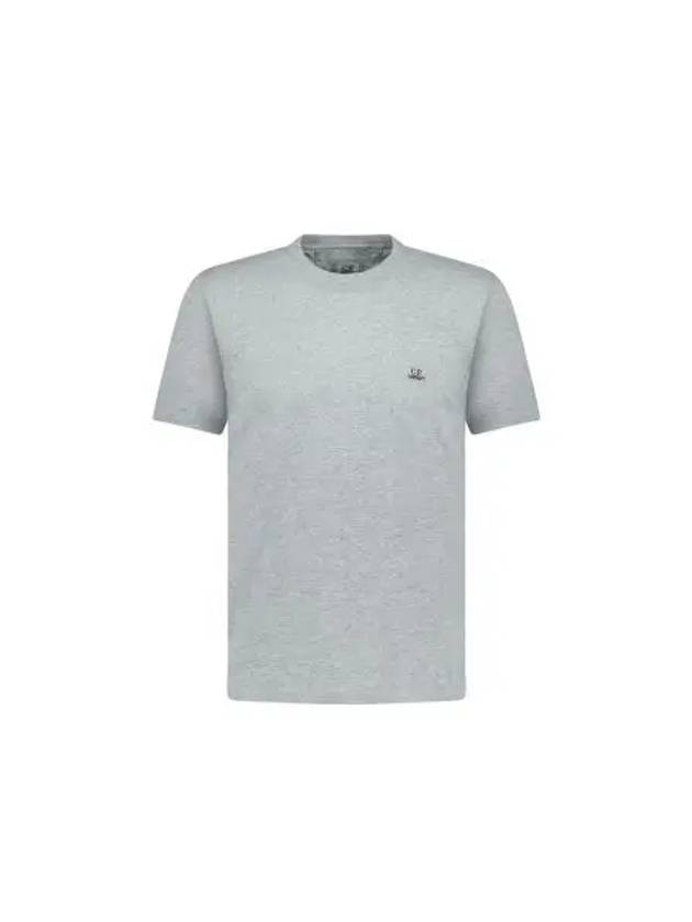 30/1 Jersey Logo Short Sleeve T-Shirt Grey - CP COMPANY - BALAAN 2