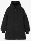 Lorette Hooded Padding Parka Black - CANADA GOOSE - BALAAN 3