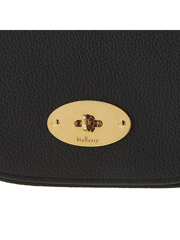 Darley Satchel Classic Grain Small Cross Bag Black - MULBERRY - BALAAN 7