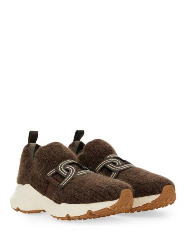 Kate Knit Low-Top Sneakers Brown - TOD'S - BALAAN 3