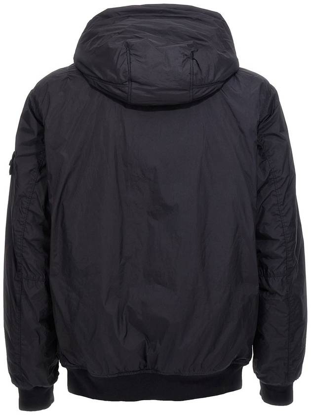 Crinkle Reps R NY Padding Navy - STONE ISLAND - BALAAN 3